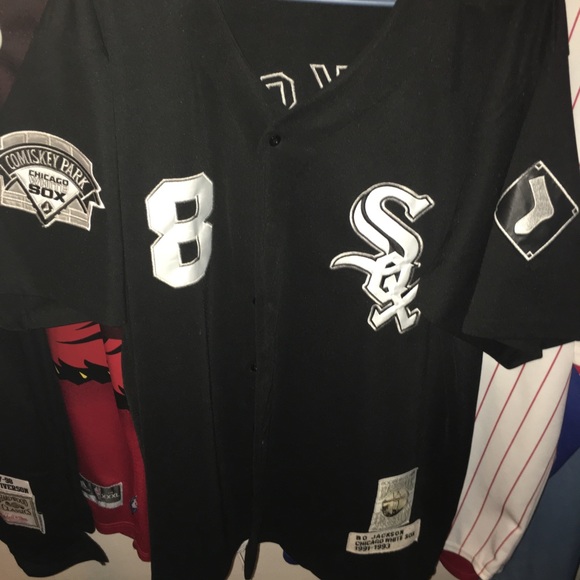 bo jackson white sox jersey